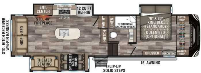 2024 KZ D301RLT Base